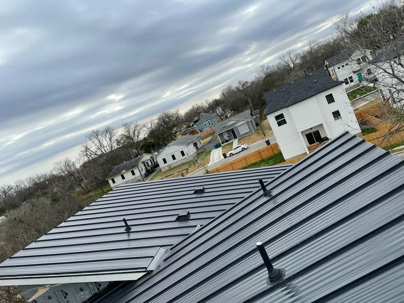 Standing seam metal roof panels with vents for Skylight Repair in Honey Brook